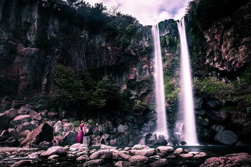 Jeongbang Falls - Jeju, South Korea
places in east jeju