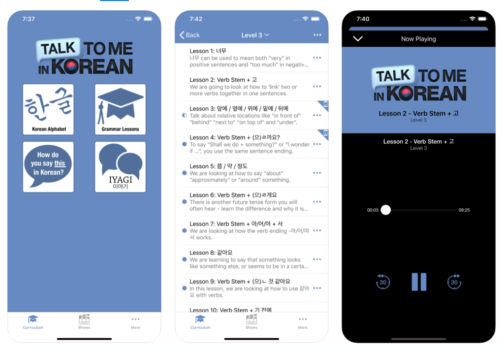 korean learning apps