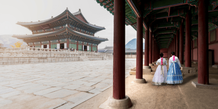 south korea hanbok