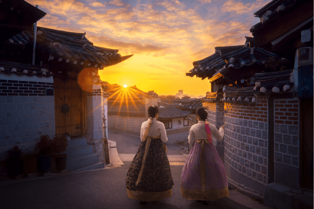 south korea hanbok