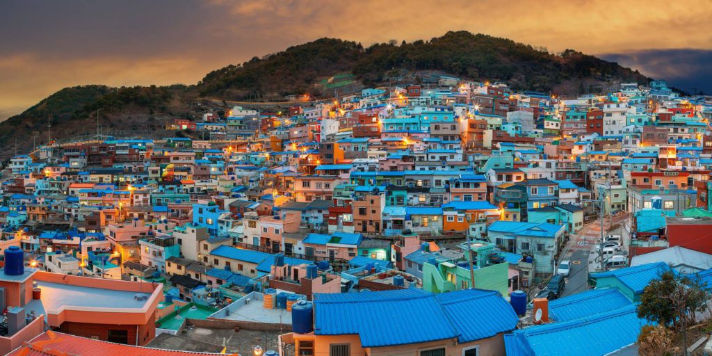 gamcheon village starry night busan