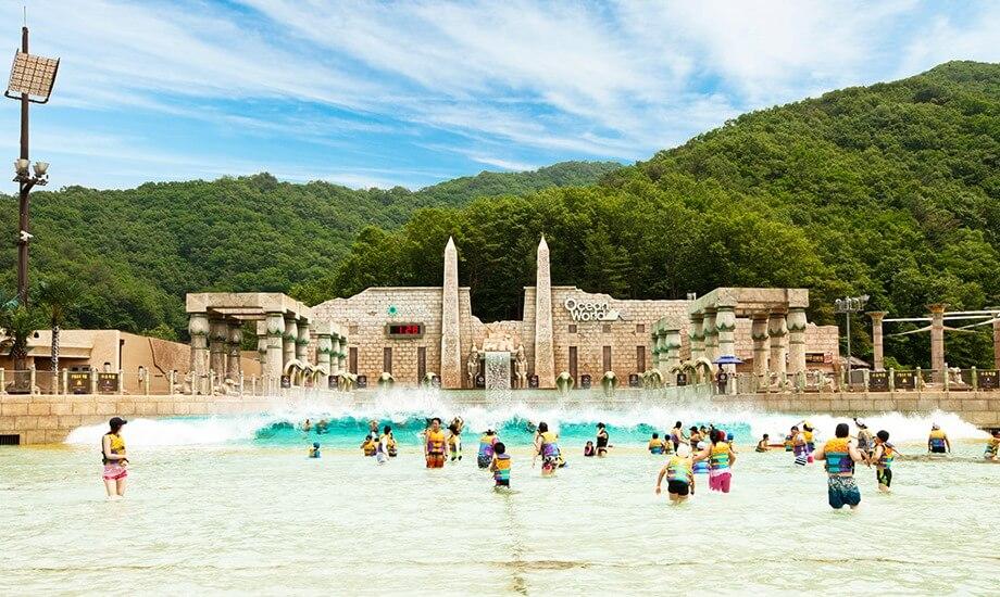 water parks in South Korea Ocean World Water Park (Vivaldi Park), Hongcheon-gun, Gangwon-do