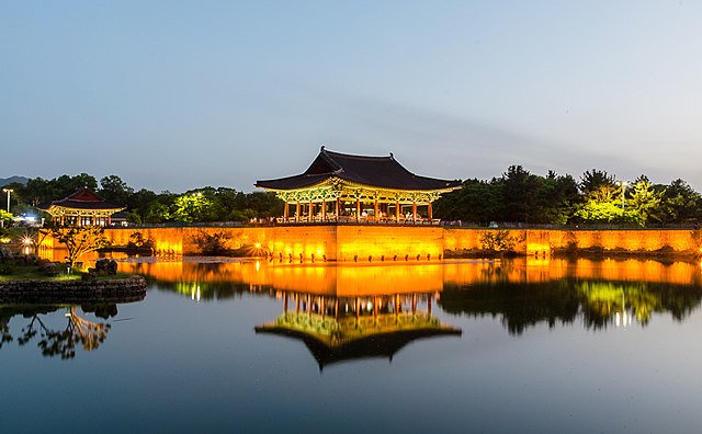 Donggung Palace and Wolji Pond in Gyeongju