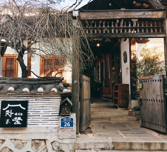 korean teahouse Hanok cafes seoul