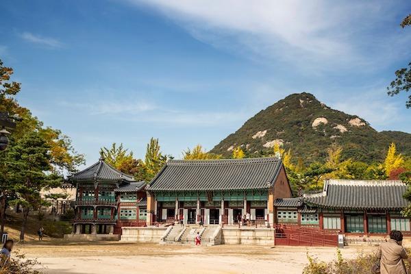 Gyeongbokgung Palace historic places in south korea