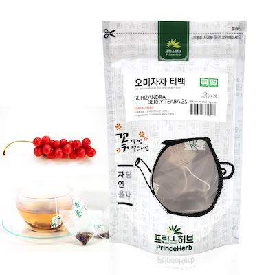 100% Natural Schizandra Berry Tea healthy korean tea