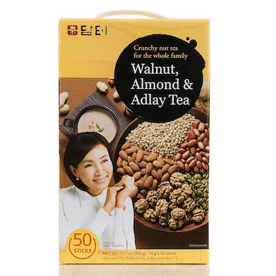 DAMTUH Walnut Almond Adlay Tea (Job's Tear) healthy korean tea