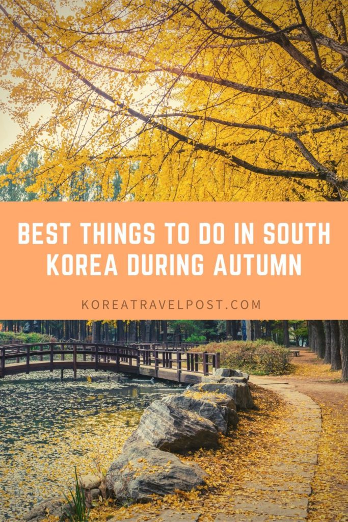 Korea Autumn Bucket List