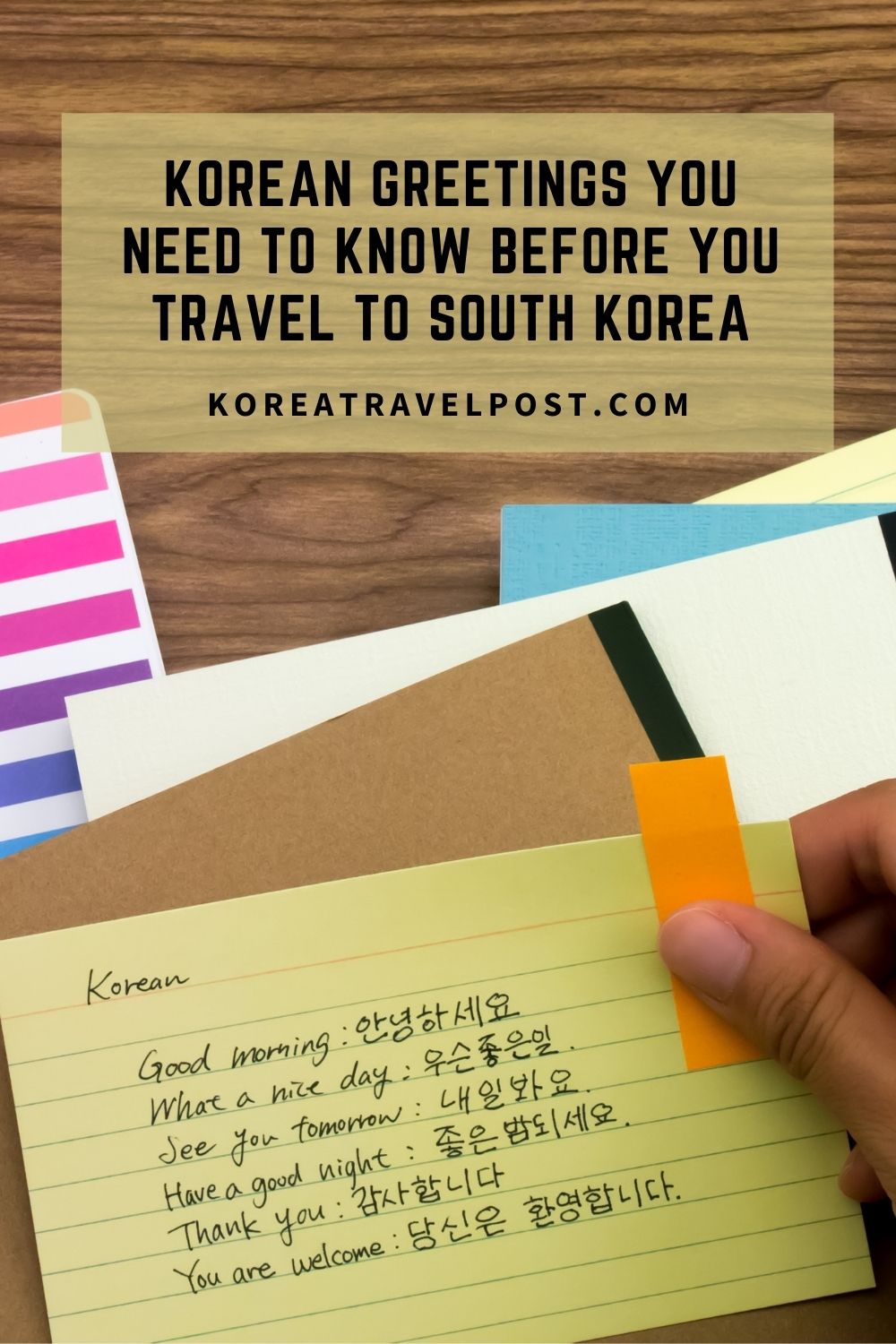 Korean Greetings You Need to Know KoreaTravelPost
