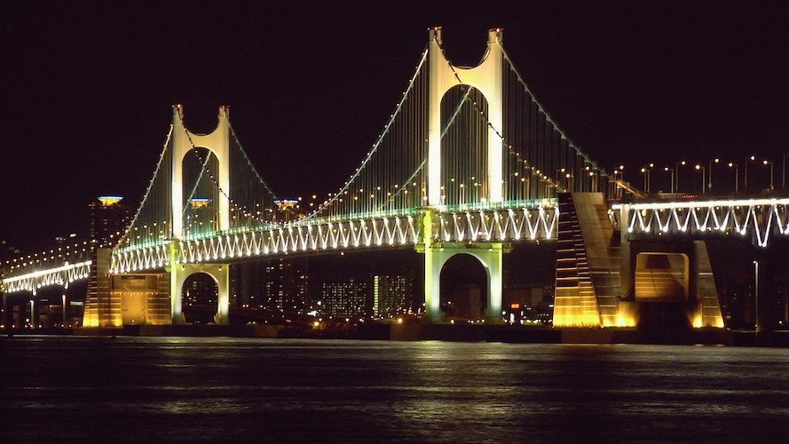 "Gwangan Bridge - Busan" by Matt@PEK is licensed under CC BY-NC-SA 2.0