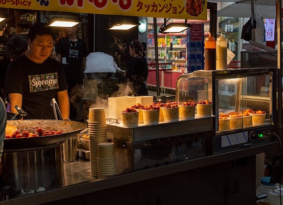 Myeongdong Street Food Alley