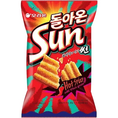 Orion Sunchips (Photo from nikankitchen.com) snacks in korea, korean food