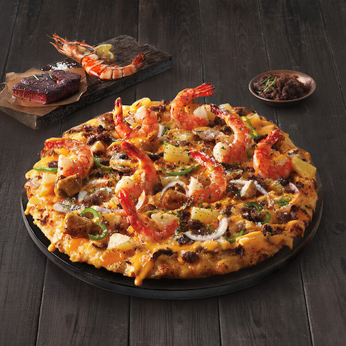 Black Tiger Shrimp domino's korea