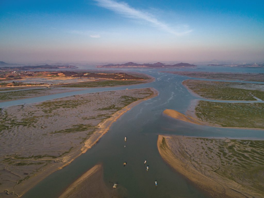 korean tidal flats