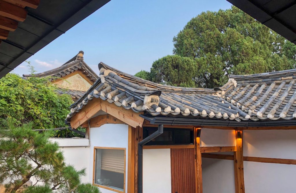 hanok stay korea