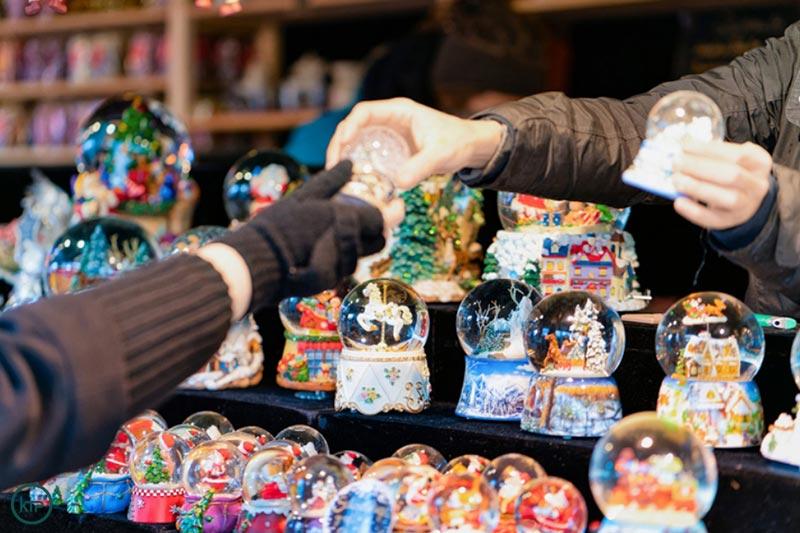 Yuseong Spa Christmas market. | Yuseong Spa