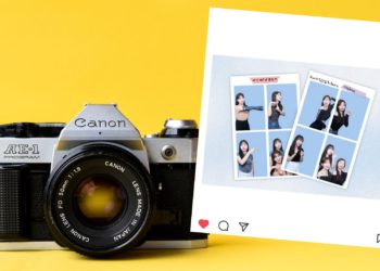 korean self photo studio four cut photos