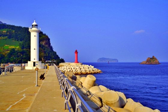 Jeodonghang Port at Ulleungdo Island South Korea