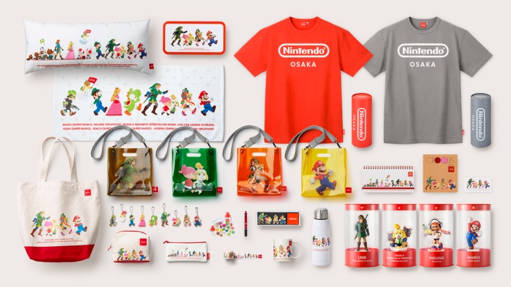 Nintendo Pop-up Store in Seoul Product Line Up
