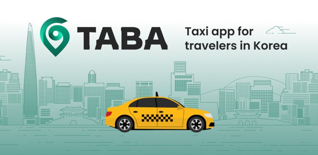 TABA Taxi Service for international tourists in Korea