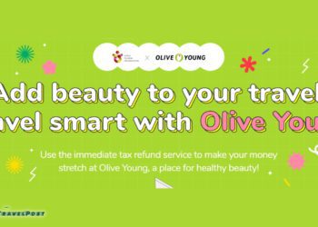 K-beauty shopping tax refunds Olive Young Myeongdong Global Store