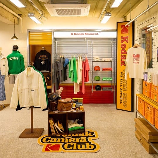 Kodak Apparel Store Corner Shop Seoul Korea