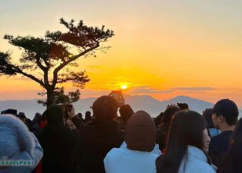 Experiencing the First Sunrise in 2024 in Korea