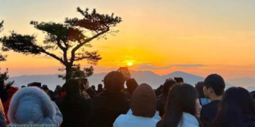 Experiencing the First Sunrise in 2024 in Korea