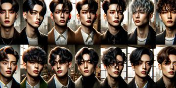 korean men’s hair hairstyles styles styling tips