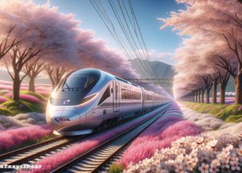 korail train trip cherry blossom festival south korea spring 2024