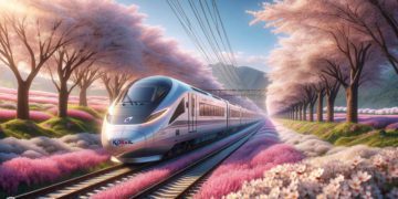 korail train trip cherry blossom festival south korea spring 2024