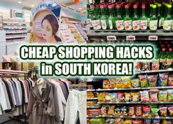 Hacks for Cheap shopping deals in korea