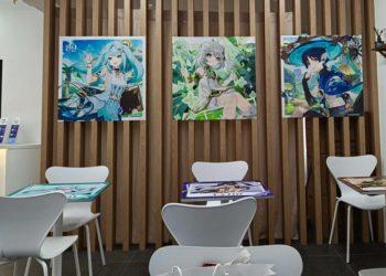 Genshin impact popular cafe seoul travel