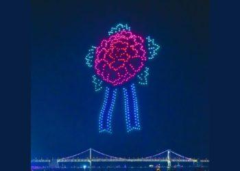 Gwangalli M Drone Light Show