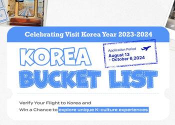Ultimate Dream Travel to South Korea with KOREA BUCKET LIST Event 2024  