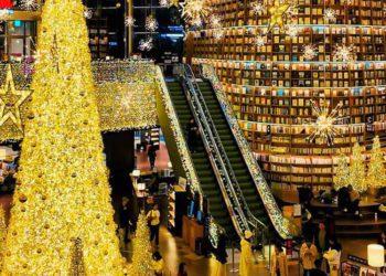 Coziest Christmas Celebration at COEX Starfield Library  