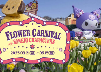 Meet Your Favorite Sanrio Characters in Everland Flower Festival 2025!