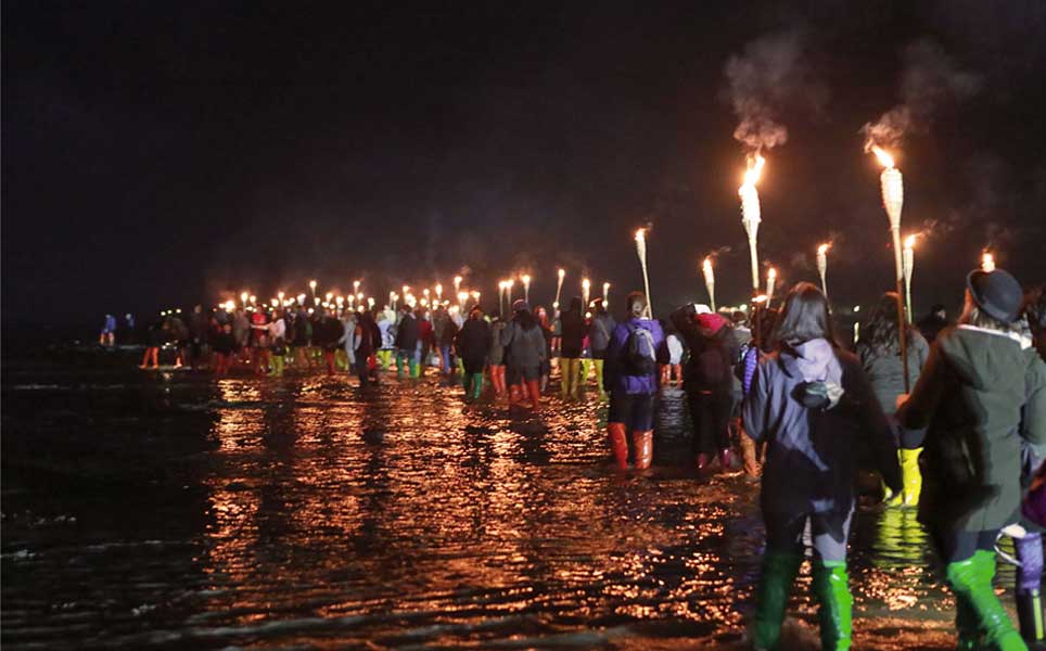 Jindo sea parting road, what is Moses miracle of South Korea