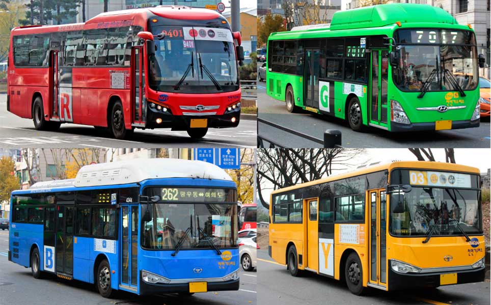 guide to Most common transportation in South Korea for tourists