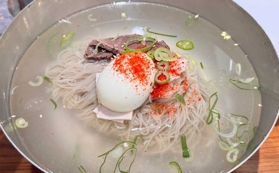 best places where to eat naengmyeon in korea