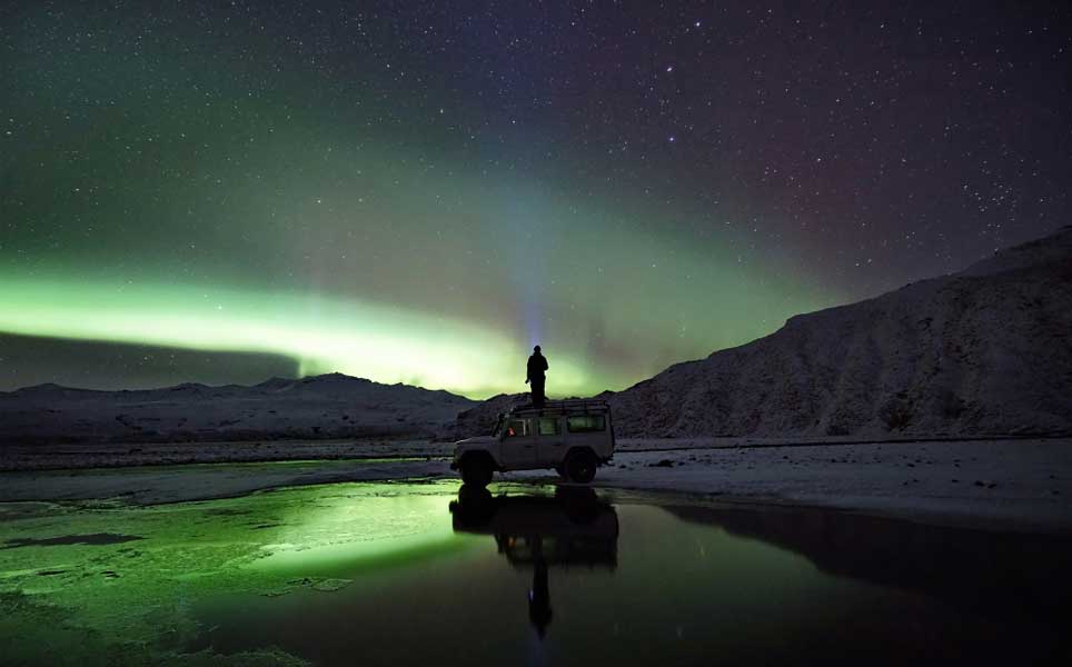 watching aurora in south korea summer this year