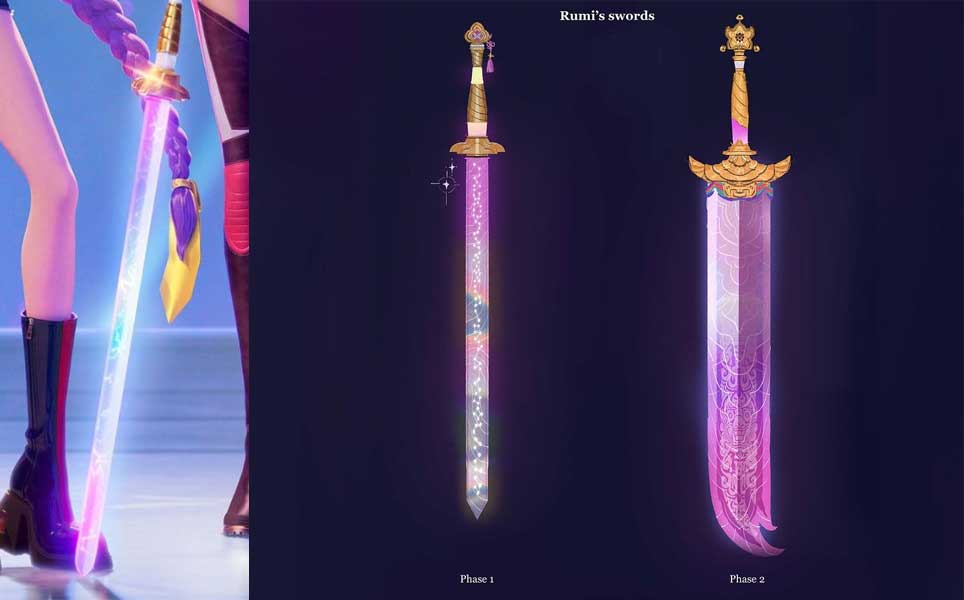 KPop Demon Hunters huntrix weapons history real life origin places to visit