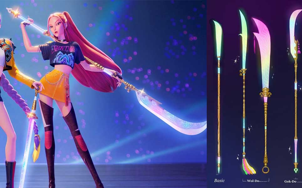 KPop Demon Hunters huntrix weapons history real life origin places to visit