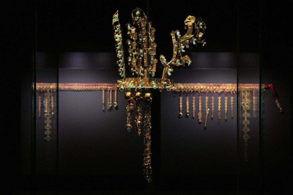 APEC Gyeongju events 'Silla Gold Crowns: Power and Prestige' exhibition at The National Gyeongju Museum to mark APEC 2025 and the museum’s 80th anniversary. (Image credit: Yonhap)